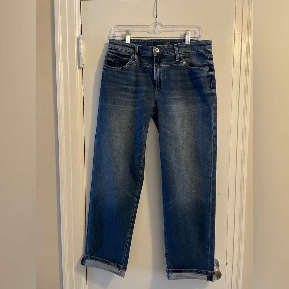 Joe’s The Niki Mid Rise Boyfriend Blue Jean Size 30